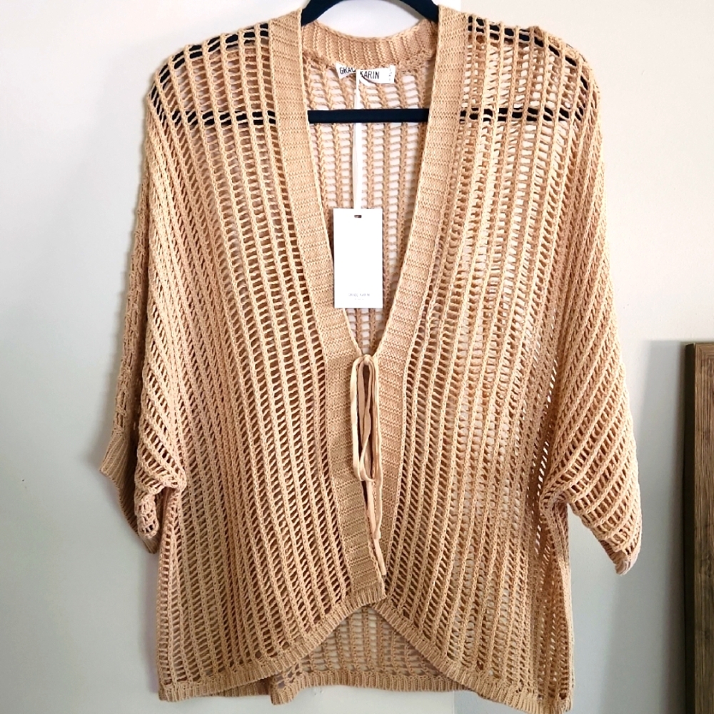 Open-Knit Cardigan